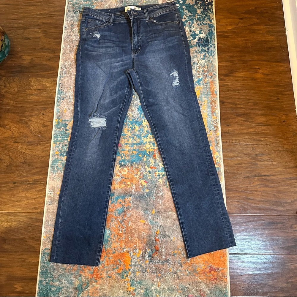 Classic Indigo Straight Leg Jeans